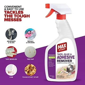 Max Strip Adhesive Remover - Fast-Acting & Odor-Free