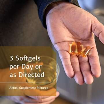 Standard Process Cod Liver Oil - EPA & DHA - Whole-Food Based Eye & Skin Health - Antioxidant Supplement for Bone & Heart Strength - 180 Softgels