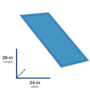 Victorian Gate Design Coir 2-ft x 3-ft Natural/Black Coir/Rubber Rectangular Indoor/Outdoor Door Mat, Home Decor