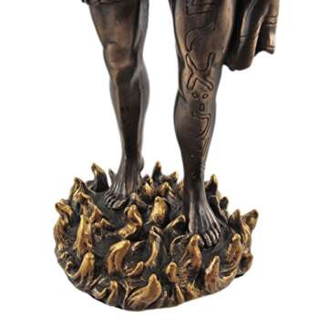 Crafted Archangel Uriel Figurine - Marriage of Art and Faith