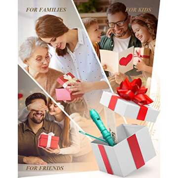 Eastar Soprano Recorder Instrument for Kids Beginner, German Fingering C Key Recorder Instrument 3Piece with Cleaning Kit, Thumb Rest, Cotton Bag, Fingering Chart, ERS-21GSB, Sky Blue, School-Approved