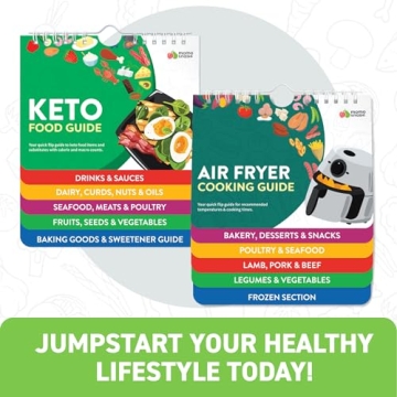 Air Fryer & Keto Cookbook Magnets Set of 2 - 2024