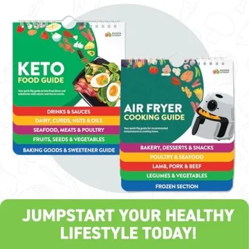 Air Fryer & Keto Cookbook Magnets Set of 2 - 2024