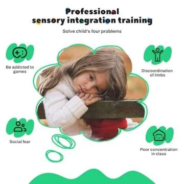 GCCSJ Spinning Chair for Kids, Spinning Seat for Kids Sensory, Strong Load Bearing 220 Pounds Autism Kids Swivel Chair for Child Regulating Toddler’s Body Balance, Kids Toy Swivel Chair