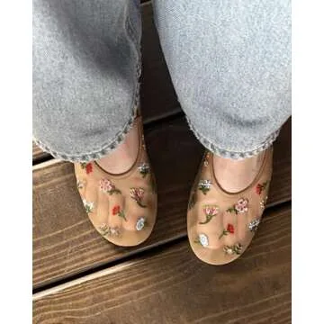 Elegant Mesh Ballet Flats for Comfortable Daily Wear