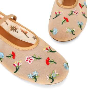 Elegant Mesh Ballet Flats for Comfortable Daily Wear