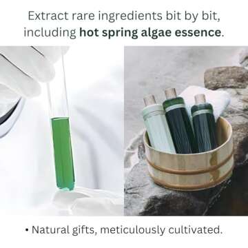 ONSENSOU Hair Conditioner with Hot Spring Yeast & Green Algae Extract, Amino Acid & Mint Infused, Hydrating & Refreshing Scalp Treatment for Damaged Hair, Oil Control & Repair, Organic, 10.1 fl Oz