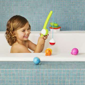 Munchkin Fishin Bath Toy for Toddlers - Fun & Engaging