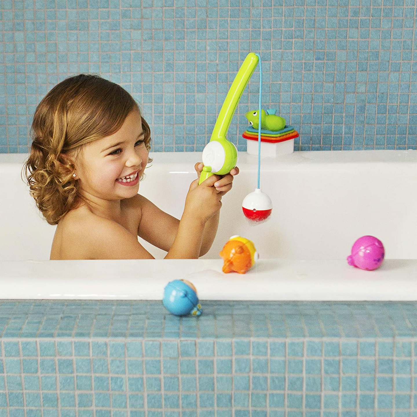 Munchkin Fishin Bath Toy for Toddlers - Fun & Engaging