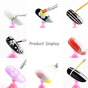 YIMART 20PCS Nail Art Design Dotting Painting Drawing Polish Brush Pen Tools
