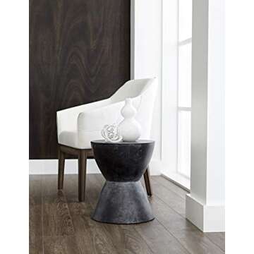 Sunpan 58012 Logan End Table - Black