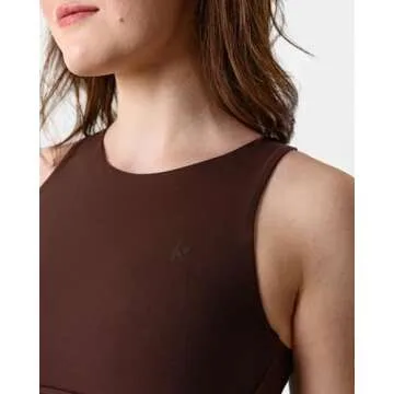 Kamo Fitness Nora Sports Bra - Lightweight High Neck Top