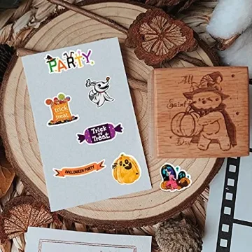 100PCS Unique Halloween Stickers for Parties and Crafts