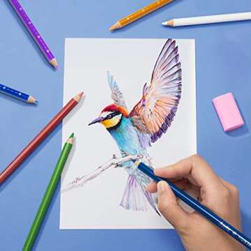 Paul Rubens Quality Watercolor Paper - 100% Cotton, 40 Sheets