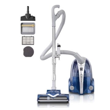 Kenmore Pet-Friendly Lightweight HEPA Canister Vacuum - Powerful Suction & Easy Maneuverability