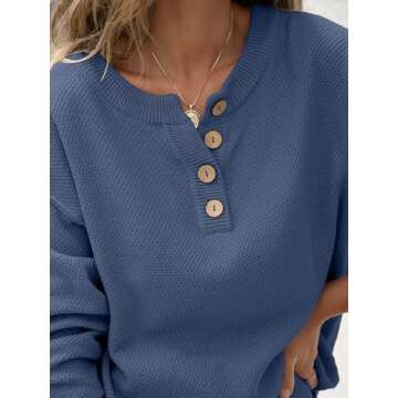 Sleek ANRABESS Women 2 Piece Oversized Sweater Set