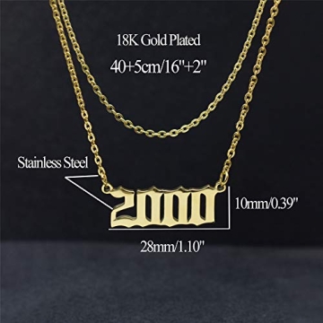 Elegant HUTINICE Year Necklace for Meaningful Gifts