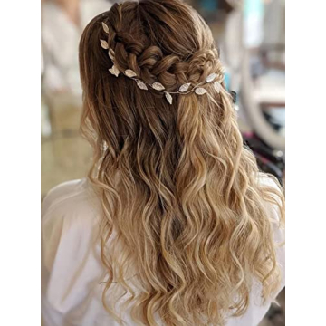 JAKAWIN Leaf Bride Wedding Hair Vine for Exquisite Elegance