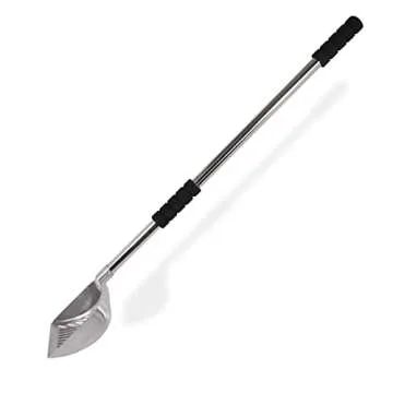 Ergonomic 32" Adjustable Cat Litter Scoop - Orangepatrick