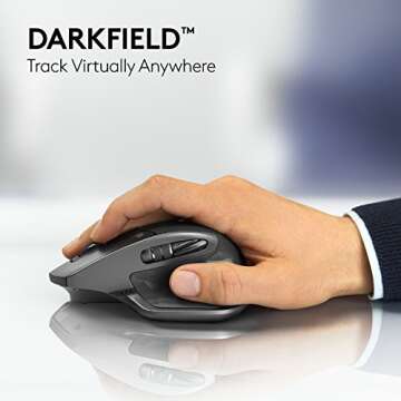 Logitech MX Master 2S Mouse Graphite, wireless, 910-005139 (Graphite, wireless)