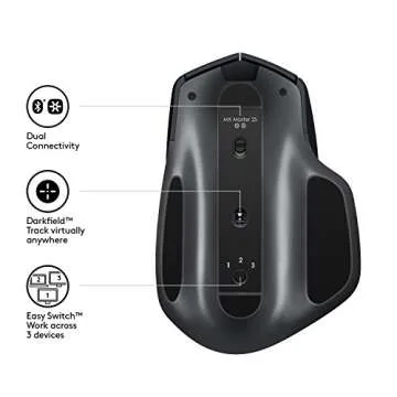 Logitech MX Master 2S Mouse Graphite, wireless, 910-005139 (Graphite, wireless)