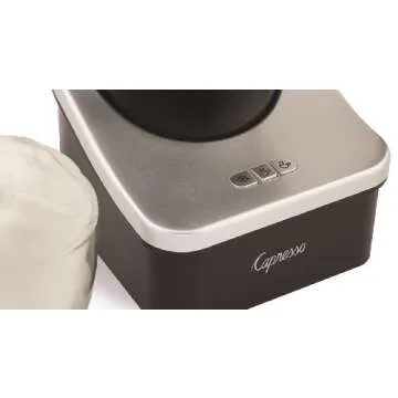 Capresso Froth Pro Milk Frother for Cappuccino, Espresso, Latte and Hot Chocolate, 7" x 5" x 6", Black/Matte Silver