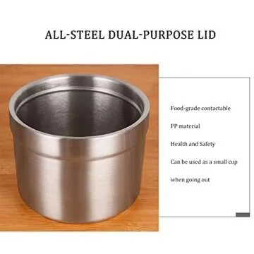 Stainless Steel Insulation Pot: Hot & Cold Thermos for Outdoor