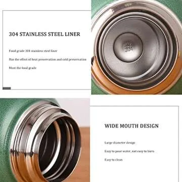 Stainless Steel Insulation Pot: Hot & Cold Thermos for Outdoor