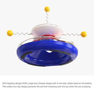 YLOKO Cat Roller Toy for Engaging Play and Treats