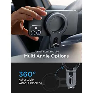 LISEN MagSafe Car Mount for iPhone 16 | Stable & Stylish Holder