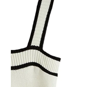 Stylish SweatyRocks Women's Spaghetti Strap Crop Top