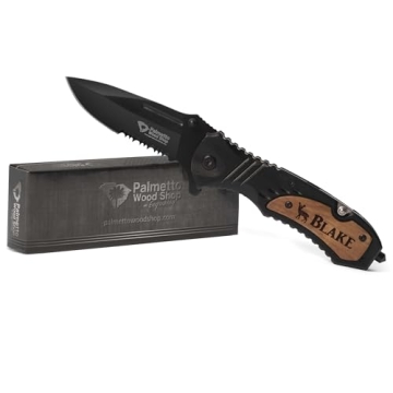 Custom Pocket Knife Gift with Laser Engraving