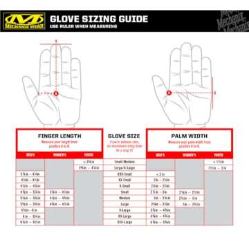 Mechanix Wear: The Original Work Glove with Secure Fit, Synthetic Leather Performance Gloves for Multi-Purpose Use, Durable, Touchscreen Capable Safety Gloves for Men (Black, Large)