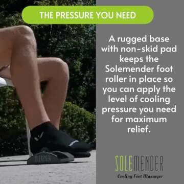 Solemender Cooling Foot Massager for Pain Relief and Comfort