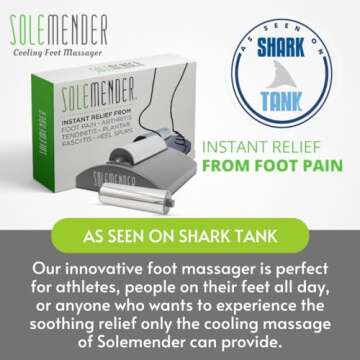 Solemender Cooling Foot Massager for Pain Relief and Comfort
