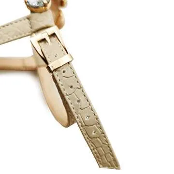 Mayou Women's Rhinestone Flat Sandals, Women Flip Flops with Beadeed Rhinestone Crystal Jeweled Sandal Shoes for Summer Beach Oceanside Holiday Outdoor (9.5-10 M US, Off-White)