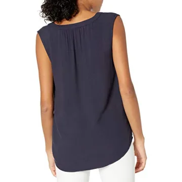 Stylish Amazon Essentials Women's Sleeveless Woven Shirt