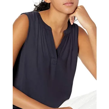 Stylish Amazon Essentials Women's Sleeveless Woven Shirt
