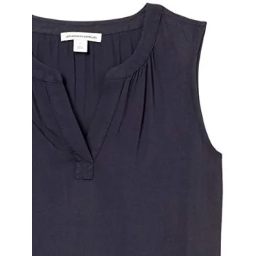 Stylish Amazon Essentials Women's Sleeveless Woven Shirt