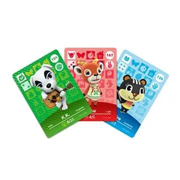 Nintendo Animal Crossing amiibo cards Series 2 (6-Pack) - Unlock Gameplay Adventures!