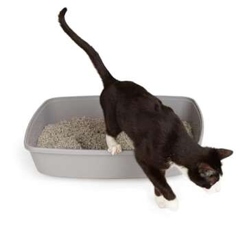 So Phresh X-Large Grey Cat Litter Box for Pets