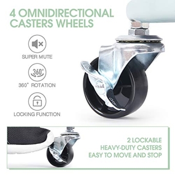 Stylish TOOLF Utility Rolling Cart for Easy Organization