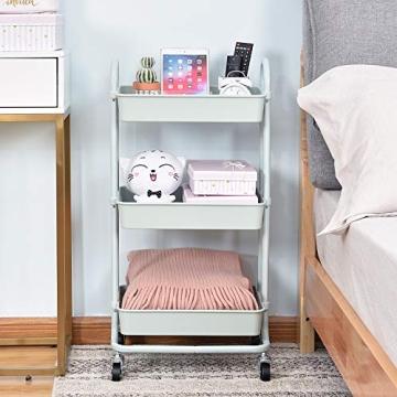 Stylish TOOLF Utility Rolling Cart for Easy Organization