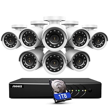 ANNKE 3K Lite Security Camera System - AI Detection