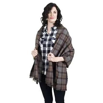 AbbyShot Outlander MacKenzie Tartan Stole