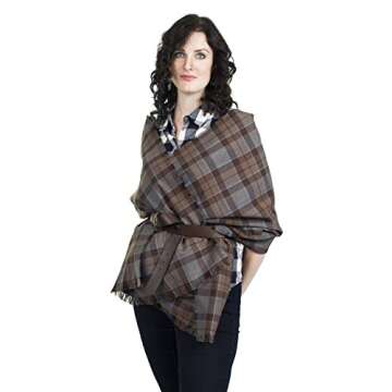 AbbyShot Outlander MacKenzie Tartan Stole