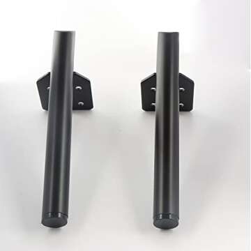 Osring 6 Inch Metal Furniture Legs for Stylish Support