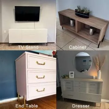 Osring 6 Inch Metal Furniture Legs for Stylish Support