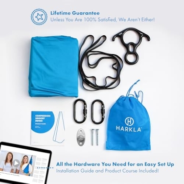 Harkla Sensory Swing 300lbs Capacity Calming Hug Effect