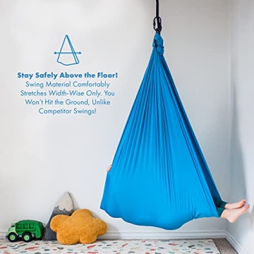 Harkla Sensory Swing 300lbs Capacity Calming Hug Effect